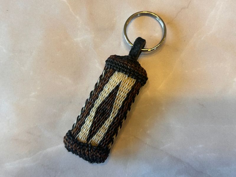 Hand-Hitched Horsehair Flat Key Fobs 144 Hand-Hitched Horsehair Flat Key Fobs 144