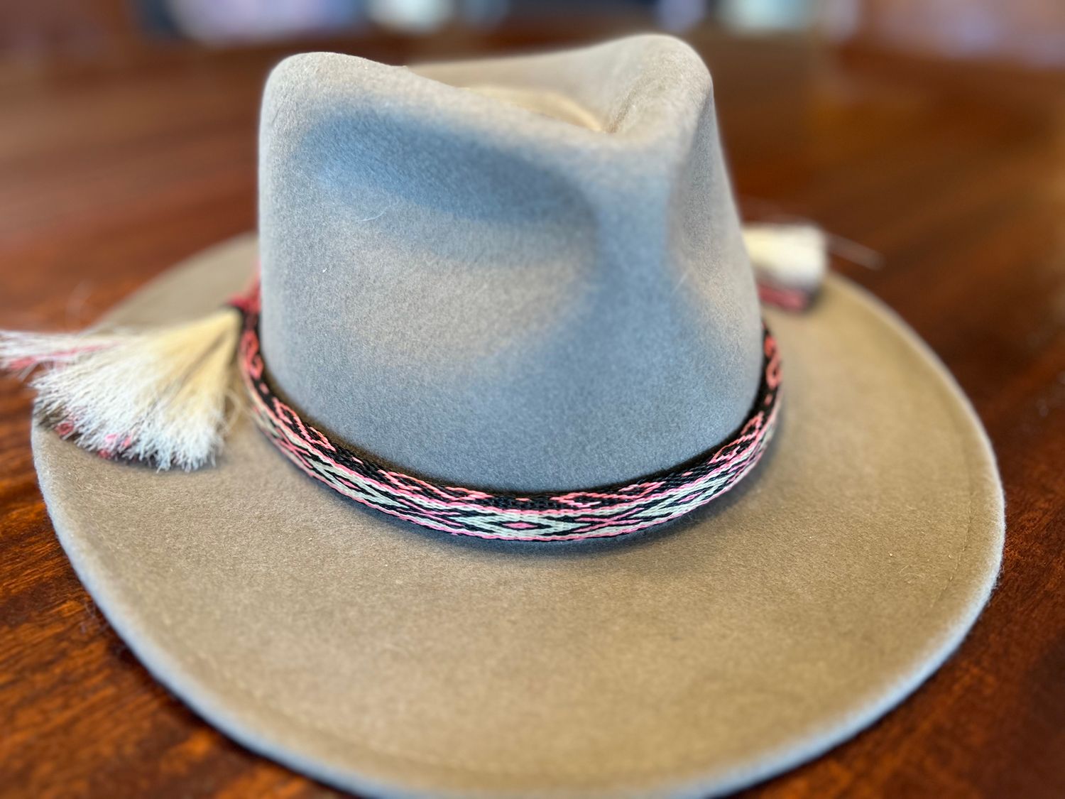Hand Hitched Horsehair Hat Band 236