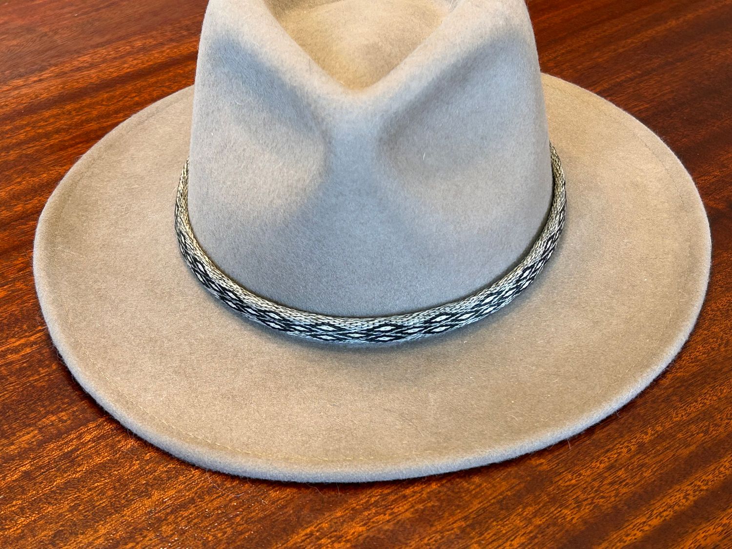 Hand Hitched Horsehair Hat Band 240