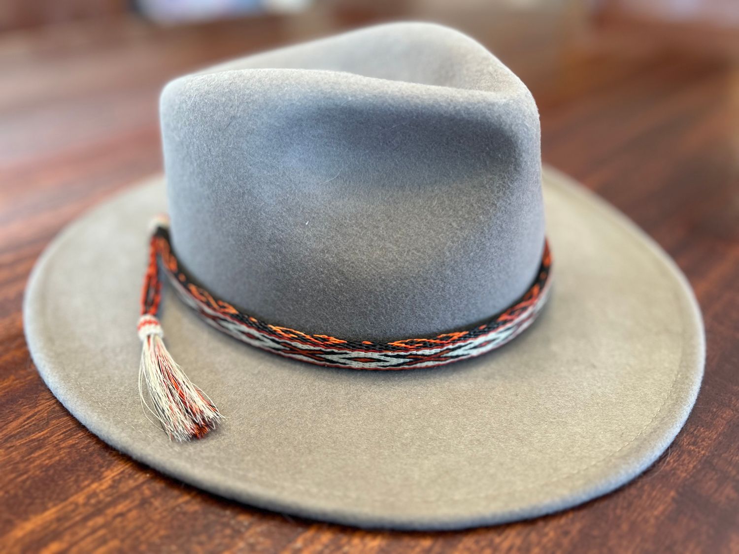 Hand Hitched Horsehair Hat Band 235