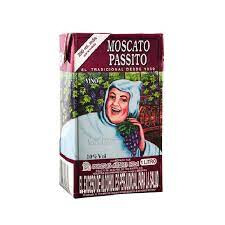 Vino moscato passito caja litro 1000 ml