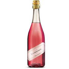 Champaña lambrusco rosada bot 750 ml