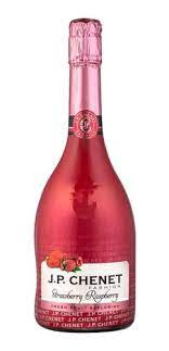 Champaña j.p chenet strawberry bot 750 ml