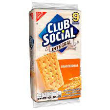 Galleta club social integral Bs X 9