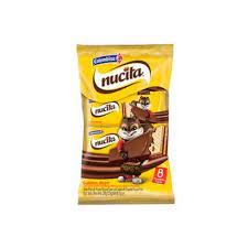 Galleta Nucita Recubierta Bs X 8