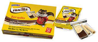 Barquillo Nucita Cj X 12