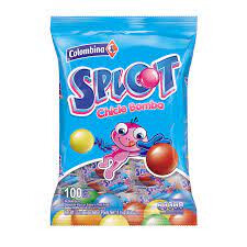 Splot Chicle Bomba Bs X 100