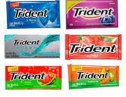 Chicle Trident Grande Cj X 18