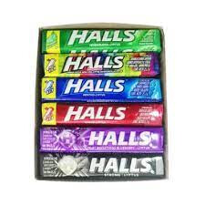 Halls Barra Cj X 12