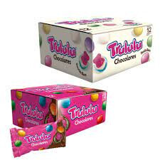 Chocolate Chocolores Rosada Y Blanca Cj X 12