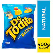 De Todito Gigante Bbq/Natural 400 Gr