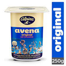 Avena Natural Alpina Vaso 250 Gr