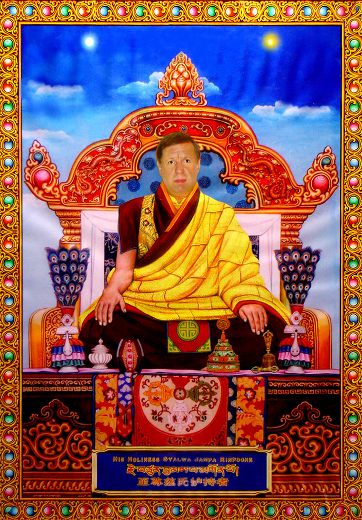 Buddha Maitreya the Chirst's Nepal Monasteries - Poster Print