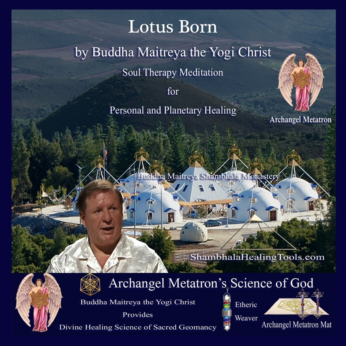 Lotus Born - Buddha Maitreya the Yogi Christ Soul Therapy Meditation - CD