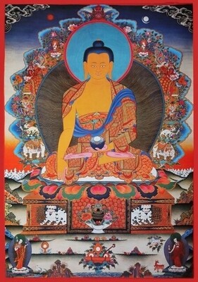 Buddha Shakyamuni Poster - Poster Print