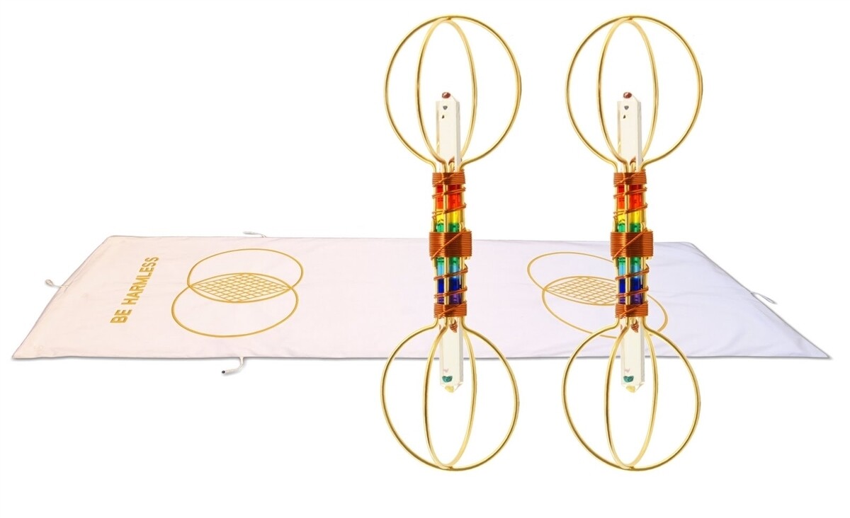 Buddha Maitreya the Christ Metatron Mat System with Buddha Maitreya the Christ Sky Vajras - full-length