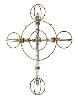 Buddha Maitreya the Christ Large Shambhala Christ Cross