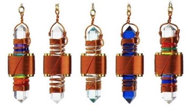 Buddha Maitreya the Christ 2.5&quot; Etheric Weaver -  5 Set in Copper