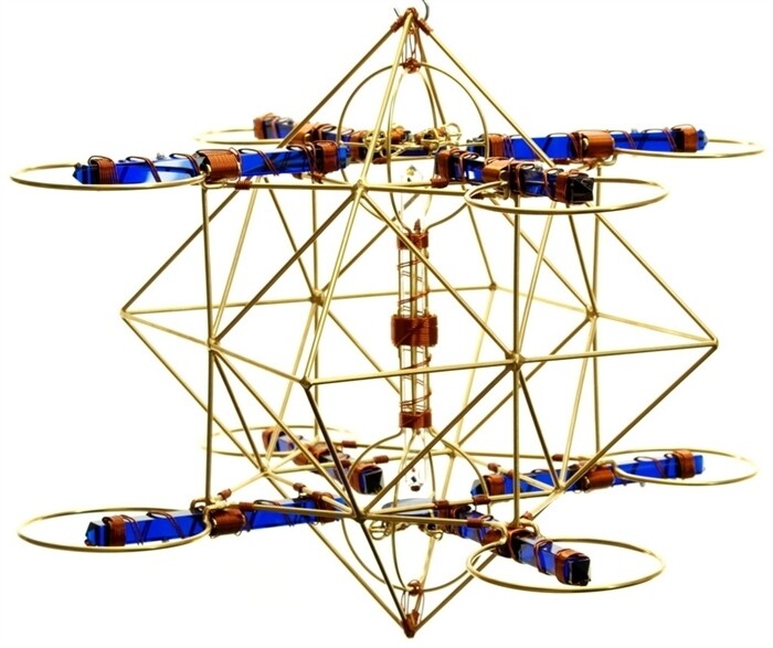 Buddha Maitreya the Christ - Large Maitreya Solar Cross with 2 Solar Forms