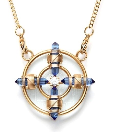 Buddha Maitreya the Christ Sri Yantra Solar Form in 24K Gold Plate- 12K Gold-fill wire Buddha Maitreya the Christ Sri Yantra Solar Form in 24K Gold Plate- 12K Gold-fill wire