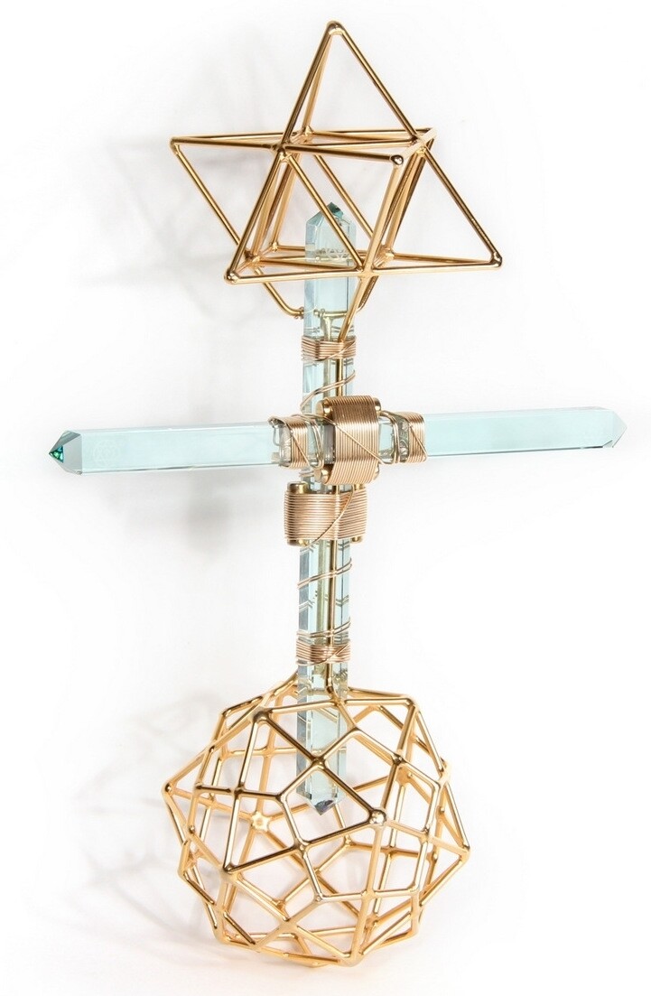 Buddha Maitreya the Christ - Christ Consciousness Earth Christ Cross