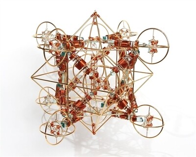 Buddha Maitreya the Christ - Large Maitreya Solar Cross with 14 Etheric Sri Yantra Solar Forms &amp; 4 Inner Solar Crosses