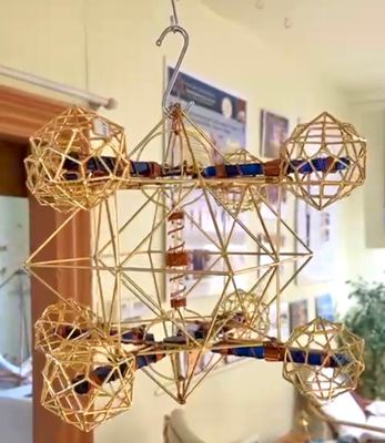 Buddha Maitreya the Christ - Large Christ Consciousness Solar Cross