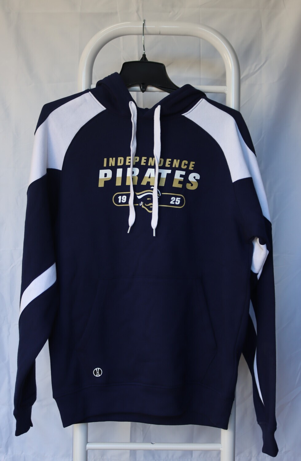 Navy &amp; White Hoodie with INDEPENDENCE PIRATES 1925 and Logo