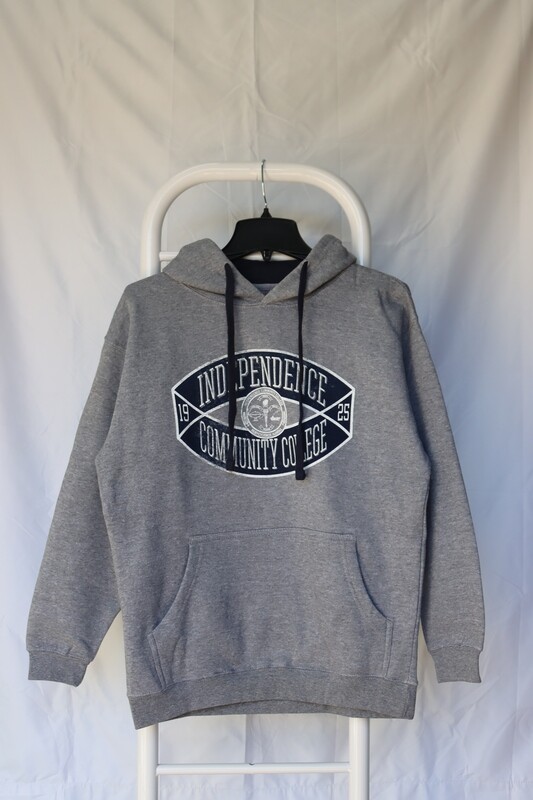 Heather Hoodie with ICC Seal and Contrasting Inner Hood