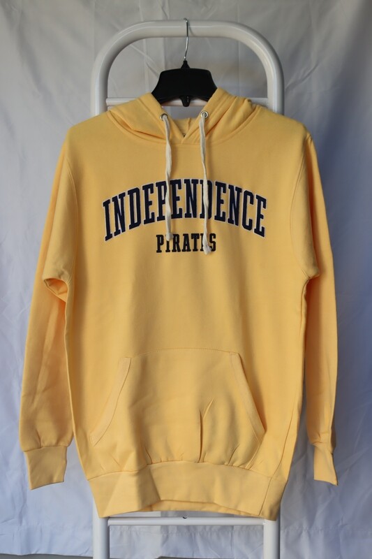 Sun Ray Vintage Fleece Hoodie with Felted INDEPENDENCE PIRATES