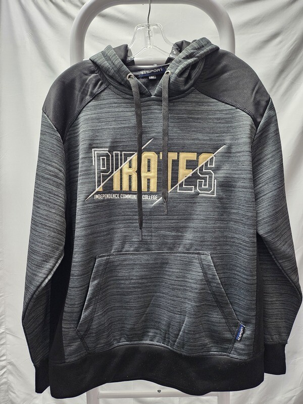 Electric Poly Hoodie, Black with PIRATES, Andromeda