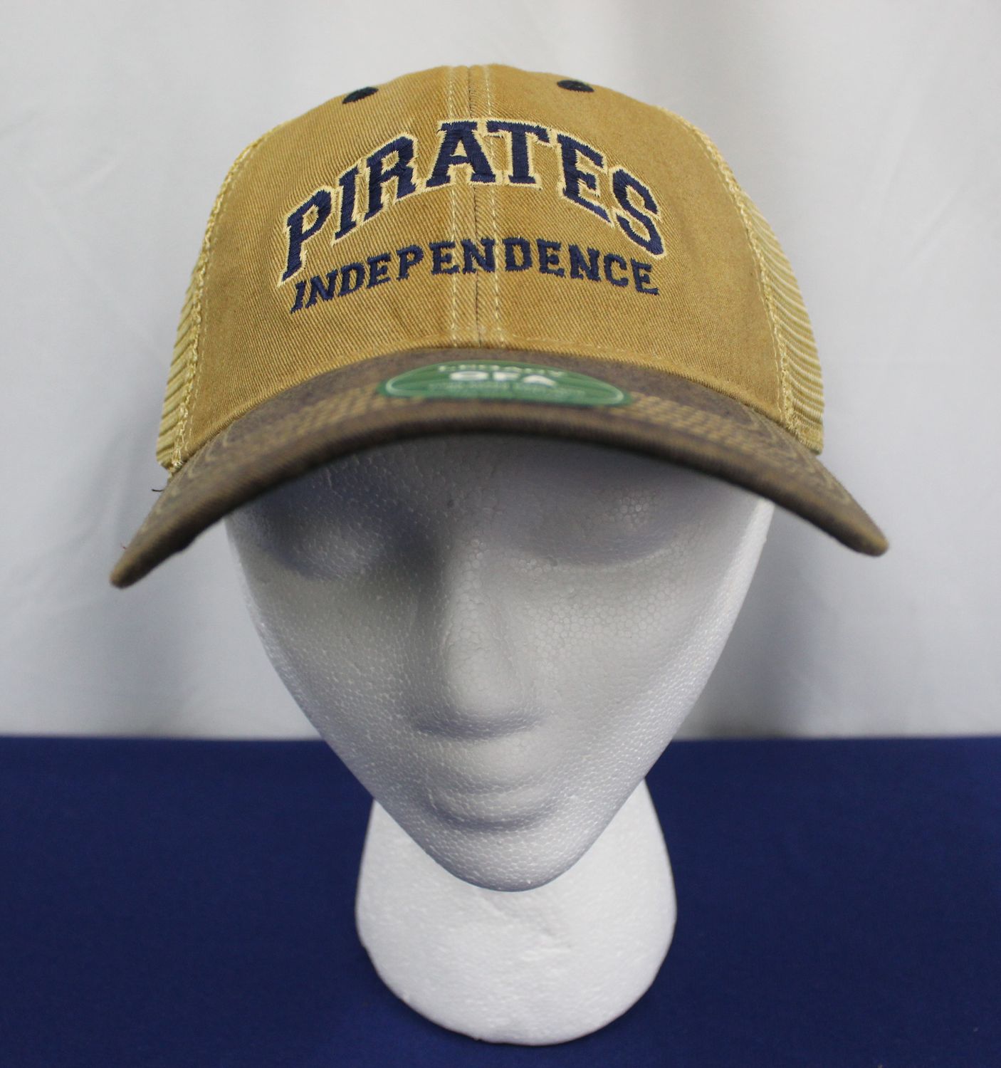 Dark Tan Trucker Cap with PIRATES