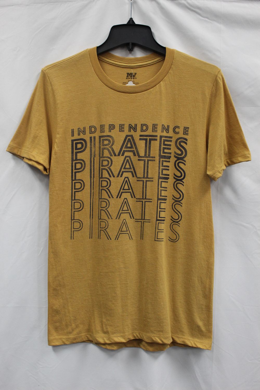 Honey T-shirt with Navy PIRATES PIRATES PIRATES