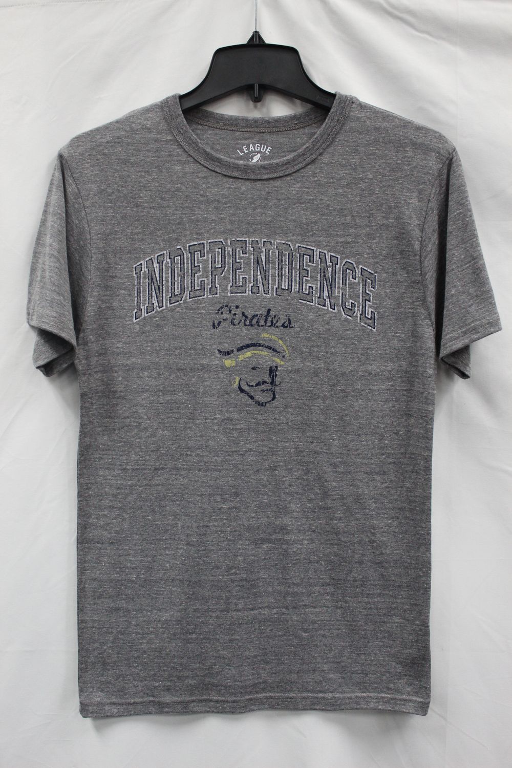 Fall Heather T-shirt with Distressed INDEPENDENCE Pirates