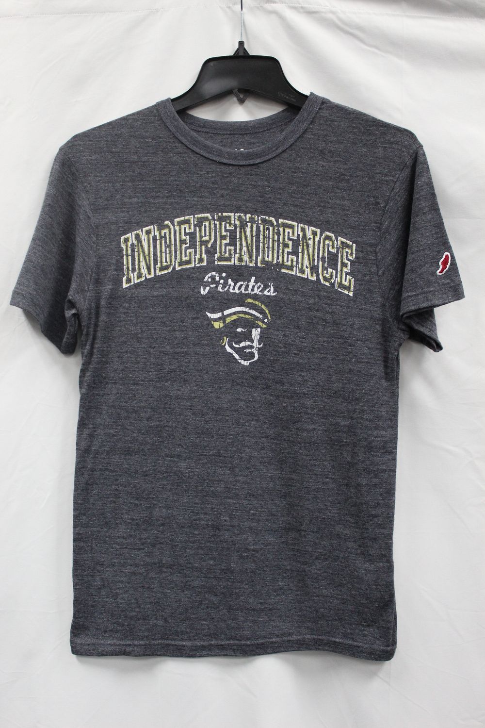 Lib Navy T-shirt with Distressed INDEPENDENCE Pirates