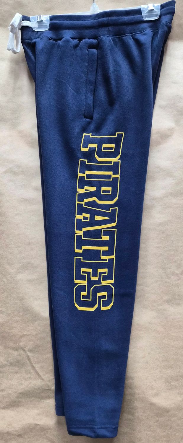 Vintage Fleece Pant, Vintage Blue with Left Leg Logo