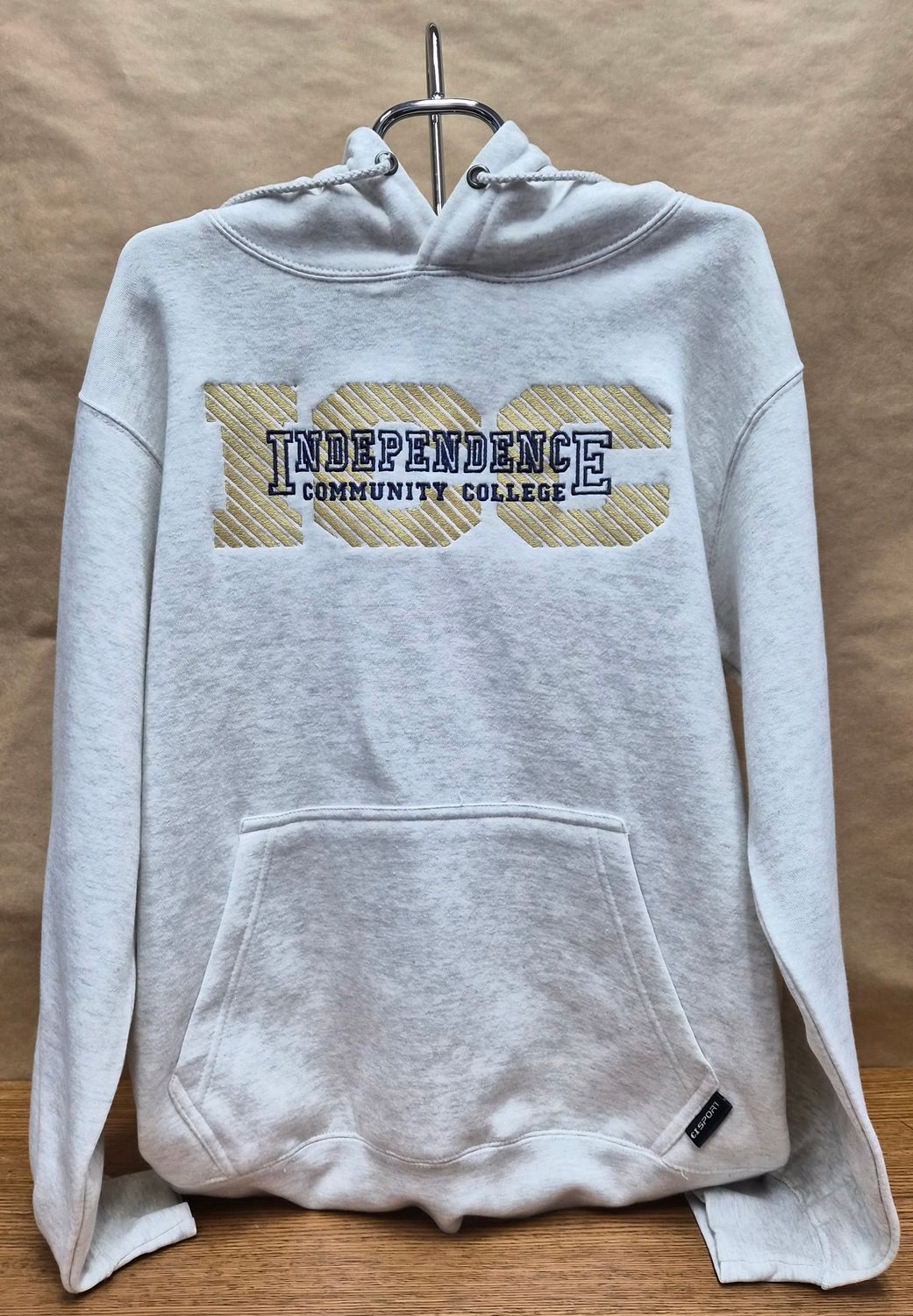 Ash Hoodie with Embroidered Logo, Weld