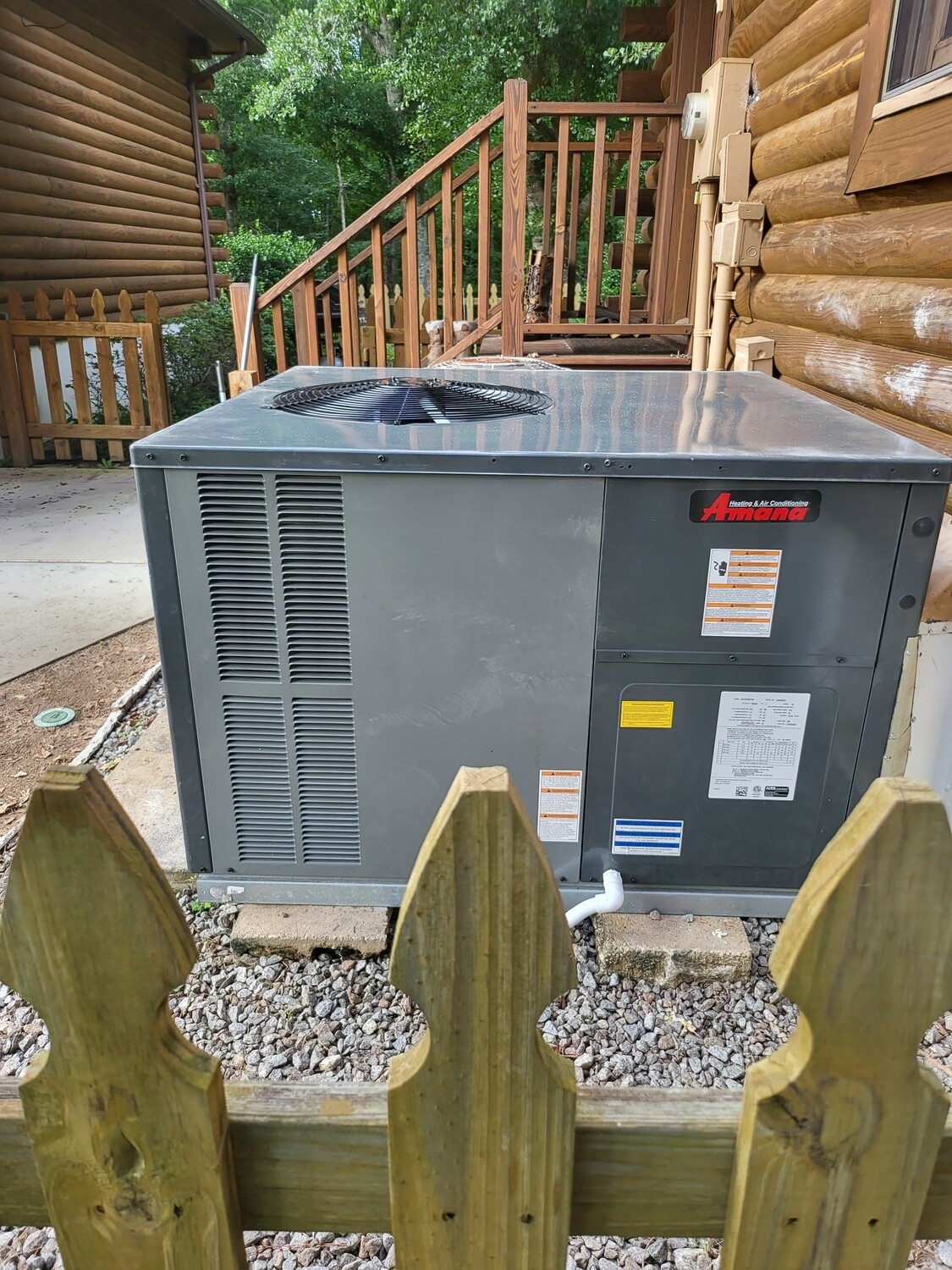New 3 ton Package heat pump
