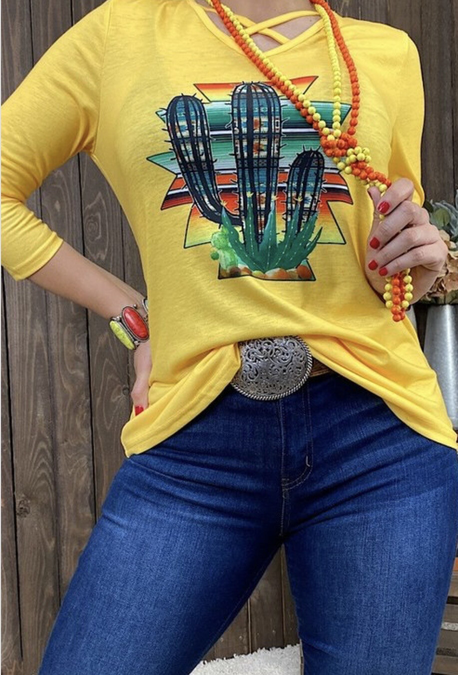 Half Sleeve Western Shirt (XL)