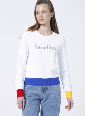 UNITED COLORS OF BENETTON Felpa Donna UNITED COLORS OF BENETTON Felpa Donna