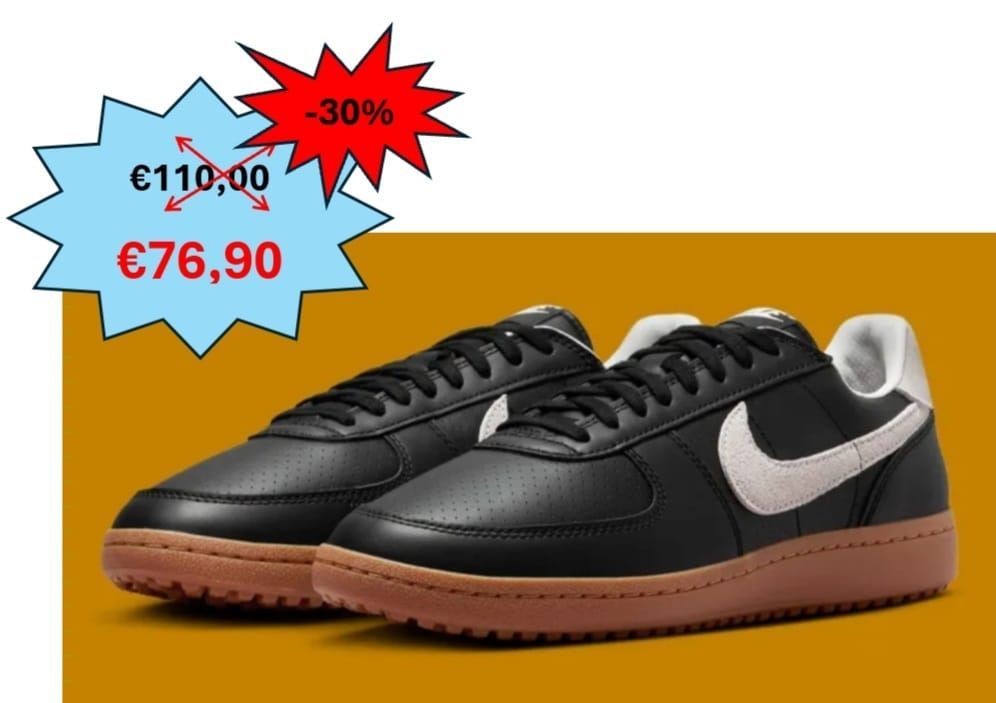 SNEAKERS NIKE FIELD GENERAL '82 SP BLACK SAIL GUM
