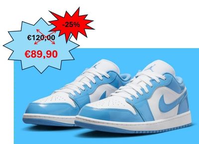 SNEAKERS JORDAN 1 LOW SE LEGEND BLUE PATENT