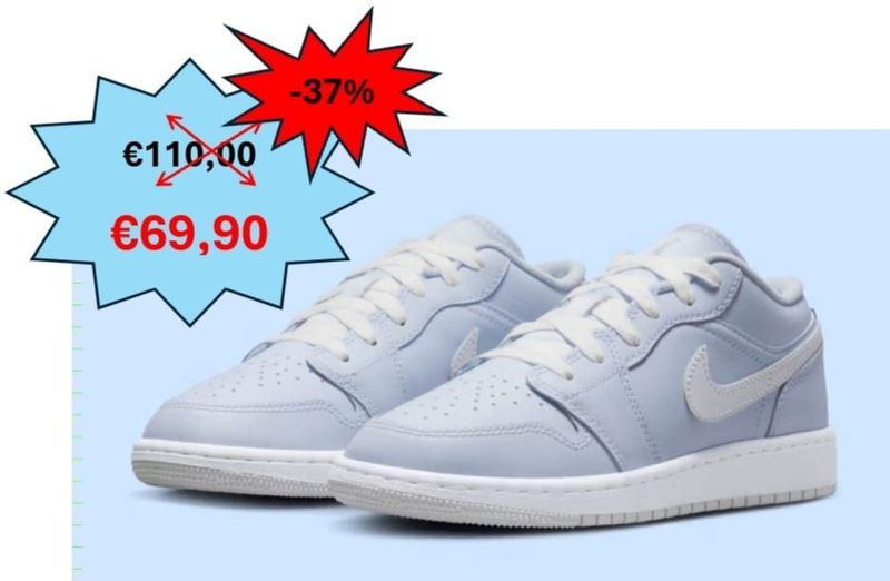 SNEAKERS JORDAN 1 LOW COBALT BLISS SNEAKERS JORDAN 1 LOW COBALT BLISS