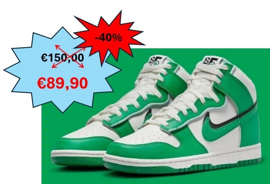 SNEAKERS NIKE DUNK HIGH SE STADIUM GREEN