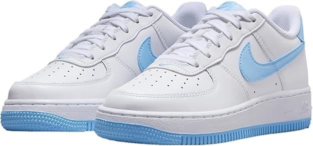 SNEAKERS NIKE AIR FORCE 1 LOW WHITE ACQUARIUS BLUE