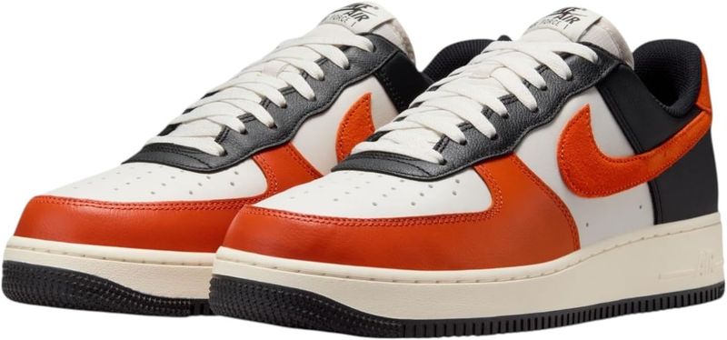 SNEAKERS NIKE AIR FORCE 1 LOW '07 LV8 BLACK VINTAGE CORAL PHANTOM
