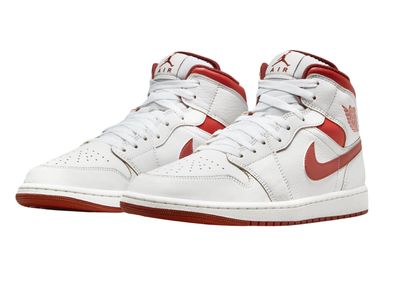 SNEAKERS JORDAN 1 MID SE WHITE DUNE RED SNEAKERS JORDAN 1 MID SE WHITE DUNE RED