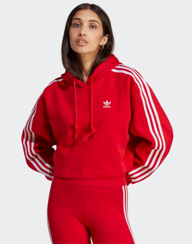 ADIDAS FELPA CORTA CON CAPPUCCIO CLASSIC CROP