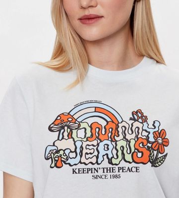 TOMMY JEANS T-shirt Homegrown Celeste Relaxed Fit