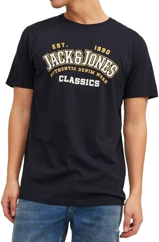 JACK & JONES T-SHIRT UOMO DARK NAVY TG.M